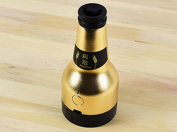 これでビールの弱点ともオサラバ！ 時間が経っても泡が長持ちする「絹泡 ビンタイプ（缶用）」レビュー
