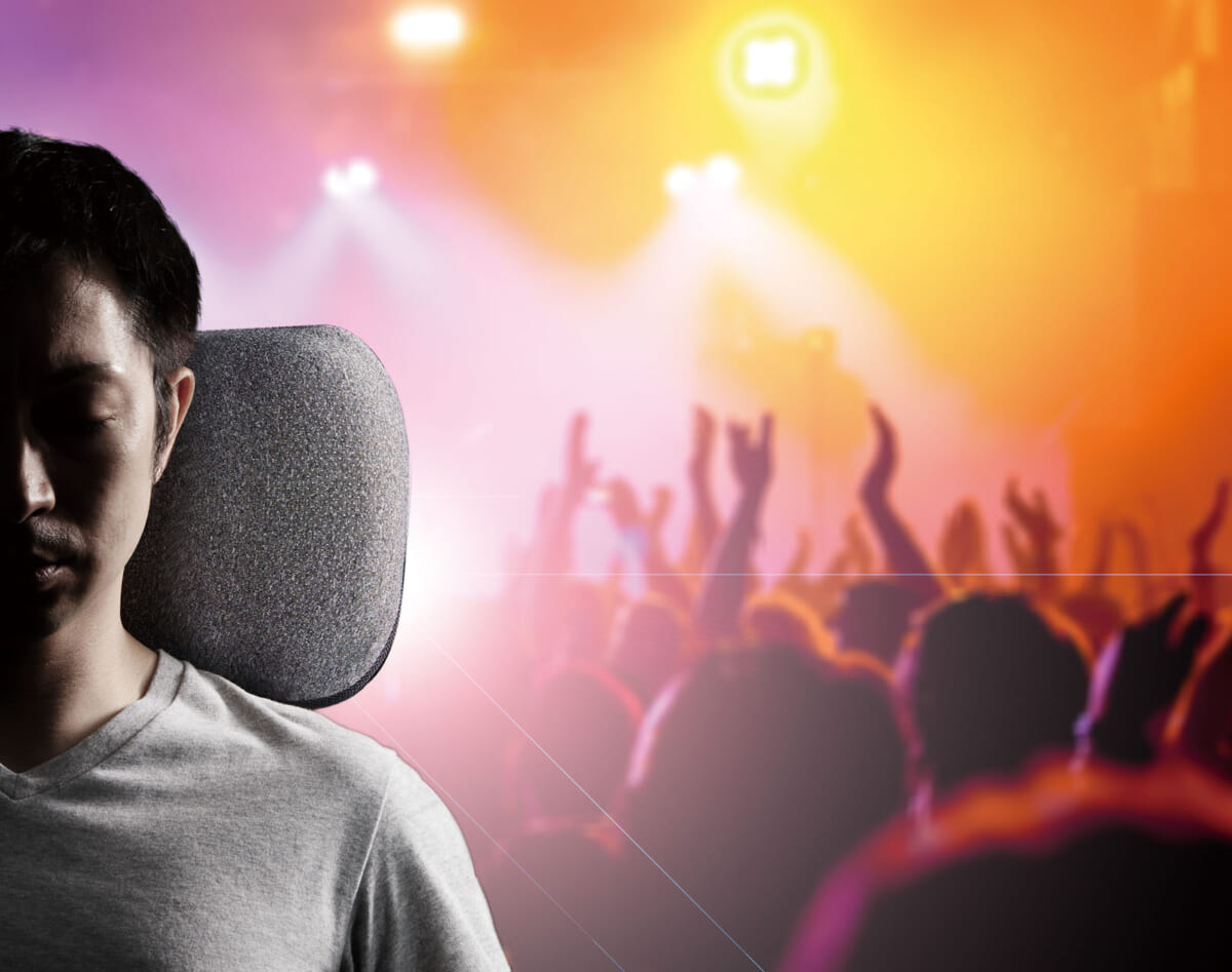 ニューノーマル時代のライブ視聴には“感じる”クッション型スピーカーが必要だ！【Makuake×GetNavi】