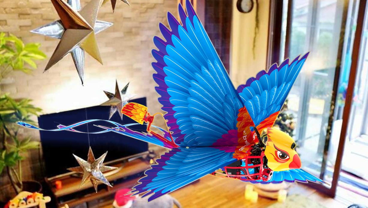 これドローンなの?? キュートな鳥型ドローン「Go Go Bird」がかわいい