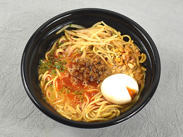 山椒で辛さマシマシ!? コシのあるストレート麺がたまらないローソン「つじ田監修 痺れる辛さ 担々麺」