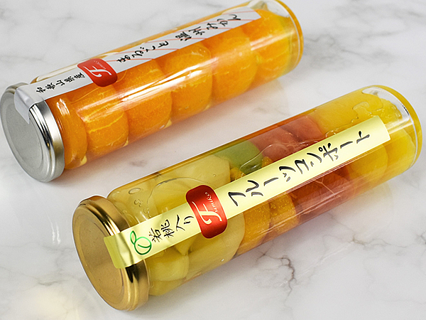 フルーツ王国・和歌山の“宝石箱”！ 芳醇な香りが押し寄せる「果実の宝石箱 フルーツコンポート2本セット」（ふみこ農園）