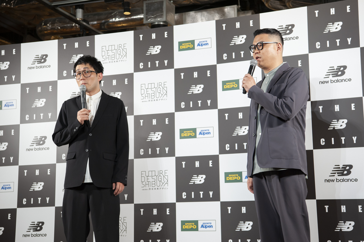 ニューバランス、アルペン、渋谷未来デザインが共同で発足した「ワークティブプロジェクト」発表会