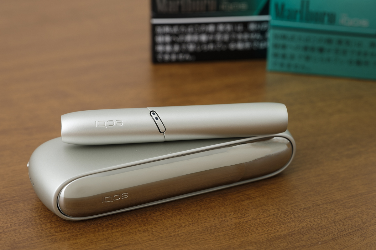 日本で販売しているIQOSでは初となる、銀色の「IQOS 3 DUO ムーン シルバー」が数量限定で登場！
