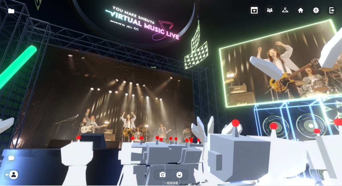 コロナ禍以降の新しい「みんなと一緒に楽しむ」――バーチャルな渋谷の街で音楽ライブを体験した