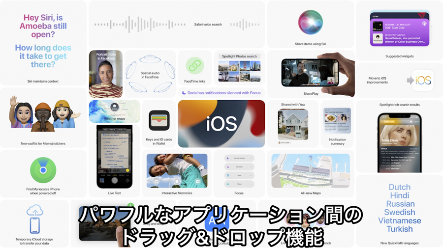 iOS 15は「シェア」で便利に！ WWDC21で発表された新機能まとめ