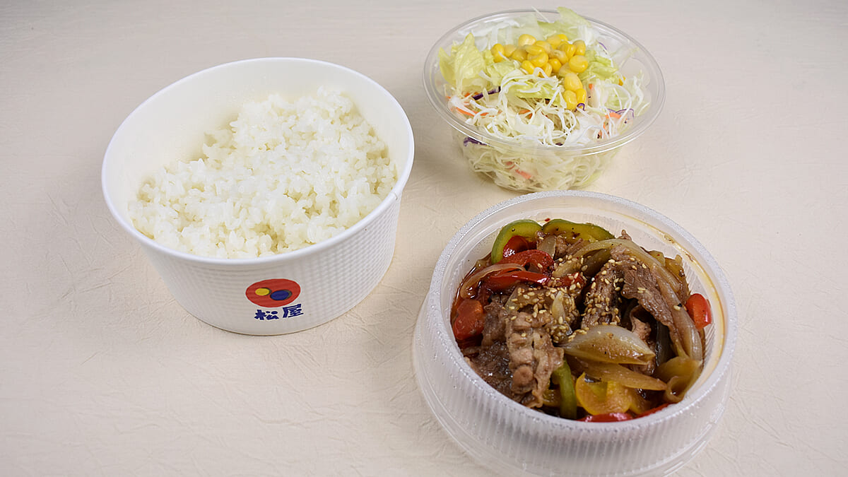 “松屋の中華”を侮るなかれ! 味・ボリュームともに一級品の「青椒肉絲定食」を実食