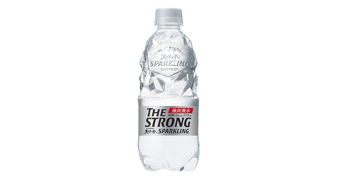 こだわりのバキバキボトル! 五感に着目した「THE STRONG 天然水スパークリング」新発売