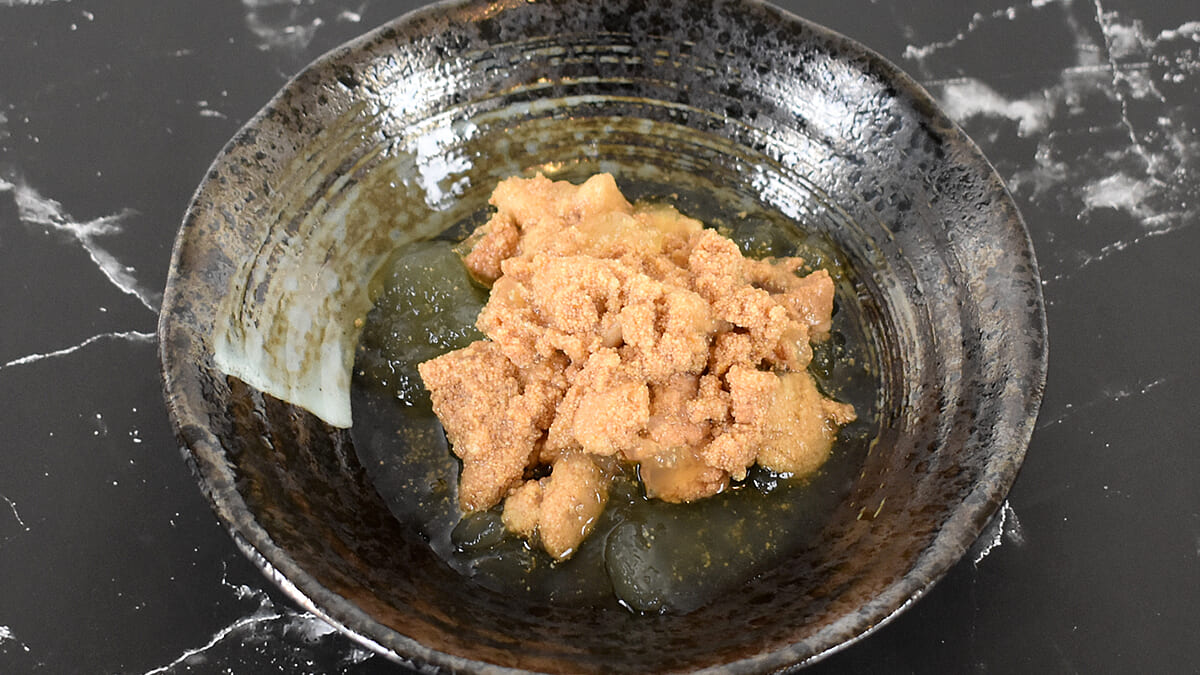 魚卵好き必見！「鮪の卵 煮こごり風」（紀伊長島）で魚の旨味を堪能しよう