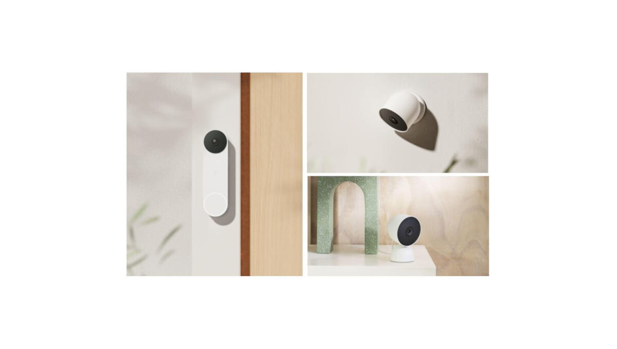 家の見守りを強化、GoogleのIoT製品新モデル「Google Nest Cam」と「Google Nest Doorbell」が登場