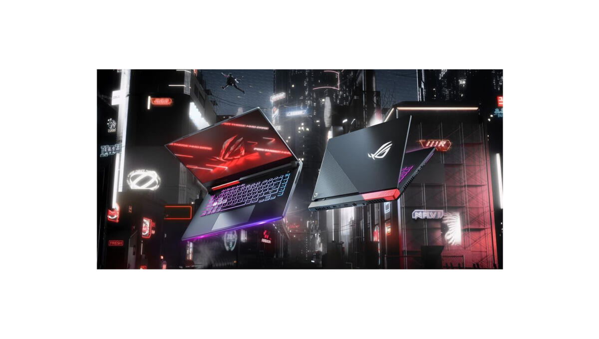 AMDの注目グラフィックスを搭載したASUSの高性能ゲーミングノートPC「ROG Strix G15 Advantage Edition」