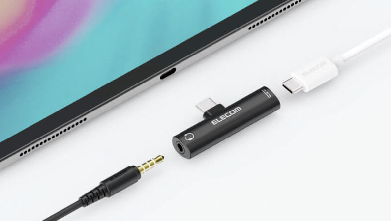 USB Type-Cからスマホの充電とイヤホン接続が同時にできる変換アダプターがエレコムから