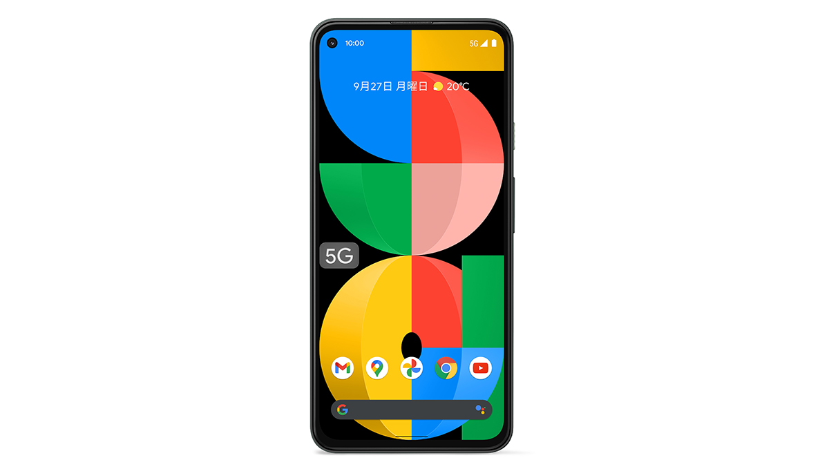 グーグルから防水機能や大容量バッテリー搭載スマホ「Google Pixel 5a（5G）」が登場
