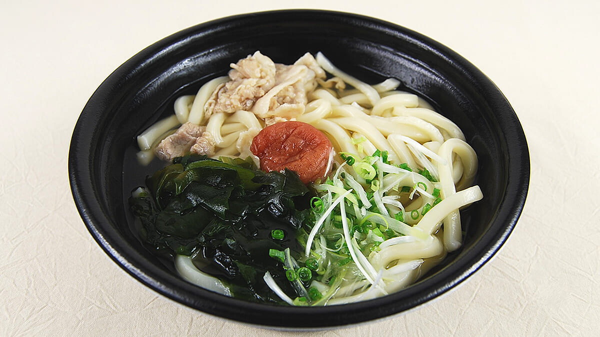 体が疲れていると感じたときはコレ！ ローソンの「豚しゃぶと梅のおうどん」