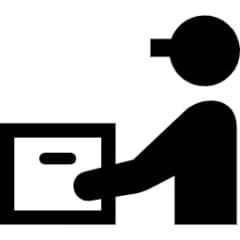 返却のアイコン