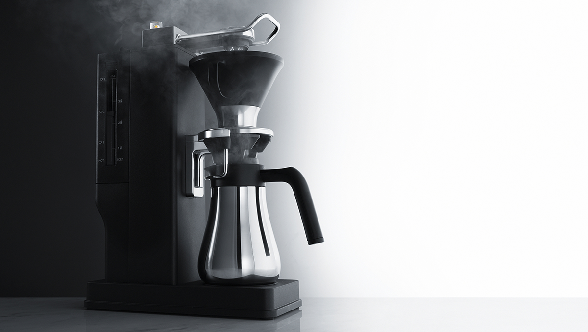 目が覚めるような味わいとクリアな後味を実現したバルミューダのコーヒーメーカー「BALMUDA The Brew」が登場