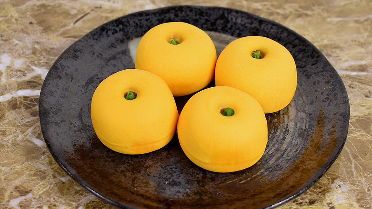 “どこから見てもみかん”のまんじゅう!? 「静岡みかんまんじゅう」がかわいくておいしい