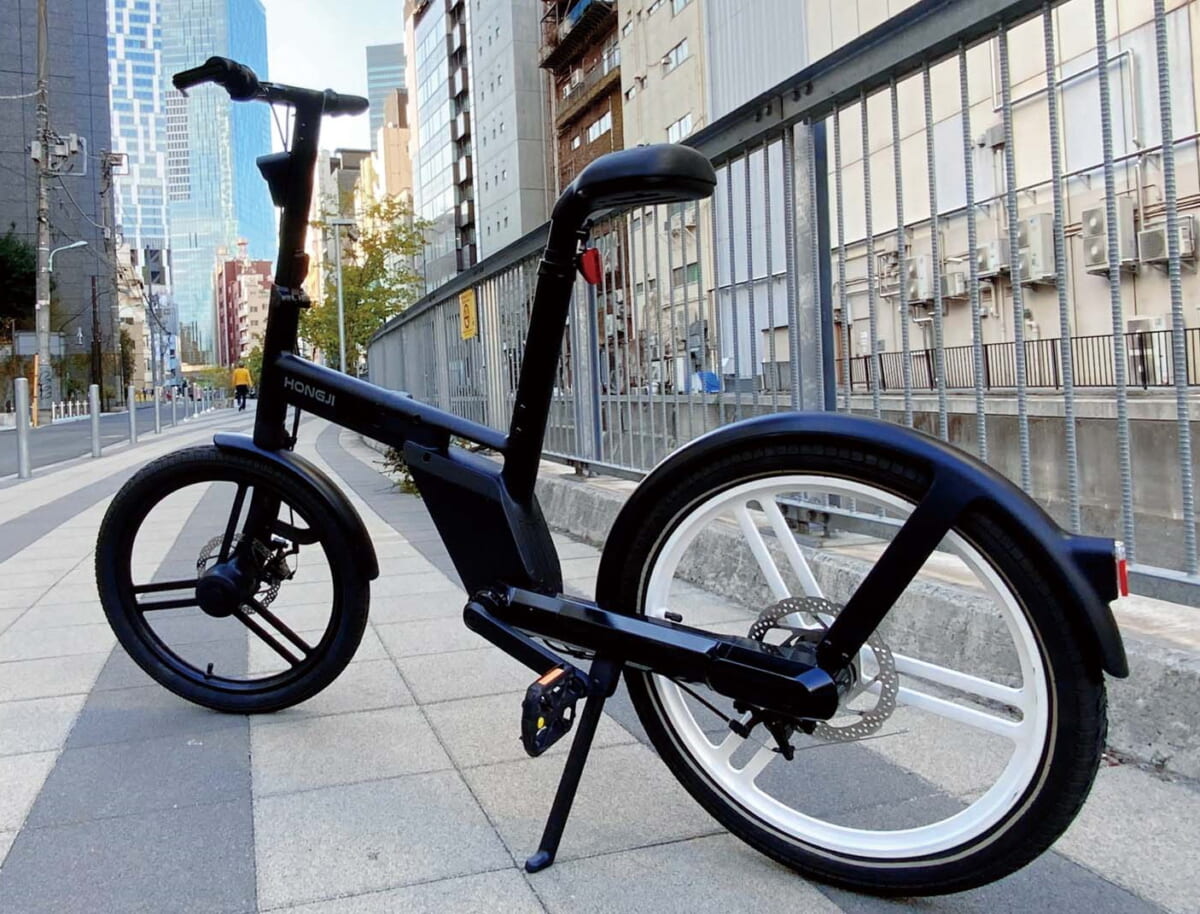 チェーンフリーでストレスフリーの「HONBIKE」!  ドライブシャフトの採用で服を巻き込む心配ナシ！