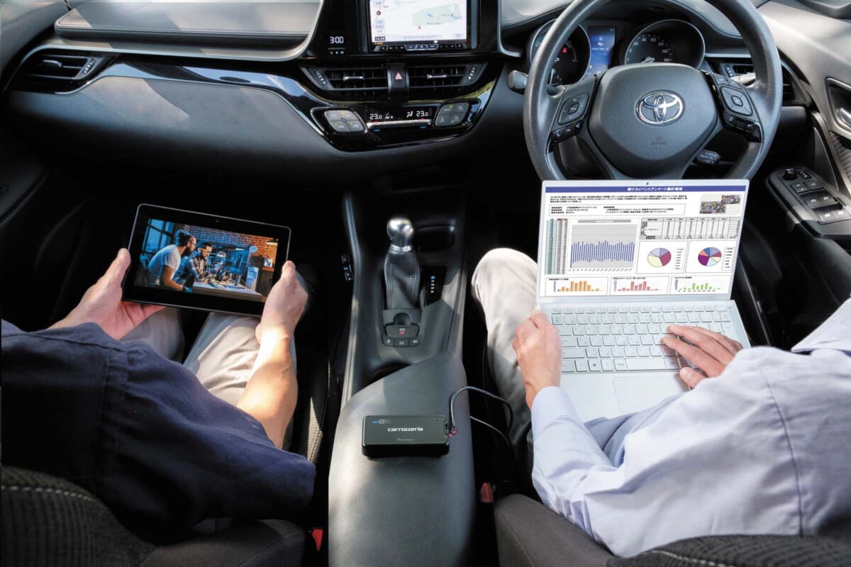容量無制限、速度制限なし！車載用Wi-Fiルーター「DCT-WR100D」が車内での過ごし方を変える