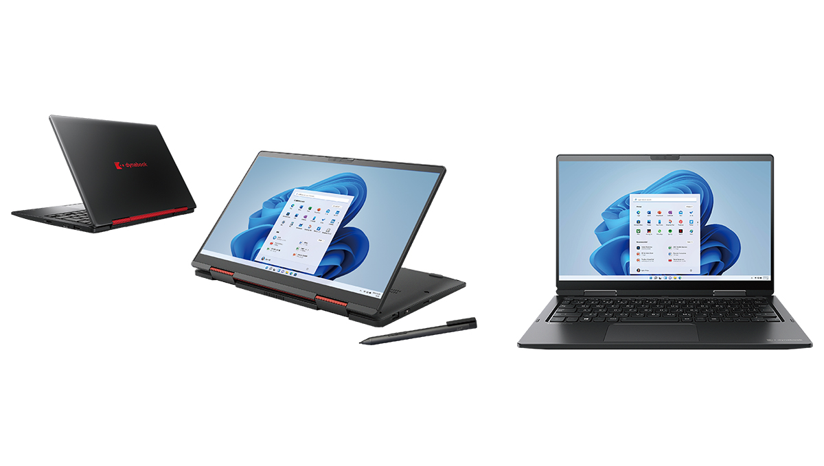 Windows 11搭載、5 in 1で使えるプレミアムノートPC「dynabook V4/U」などが登場
