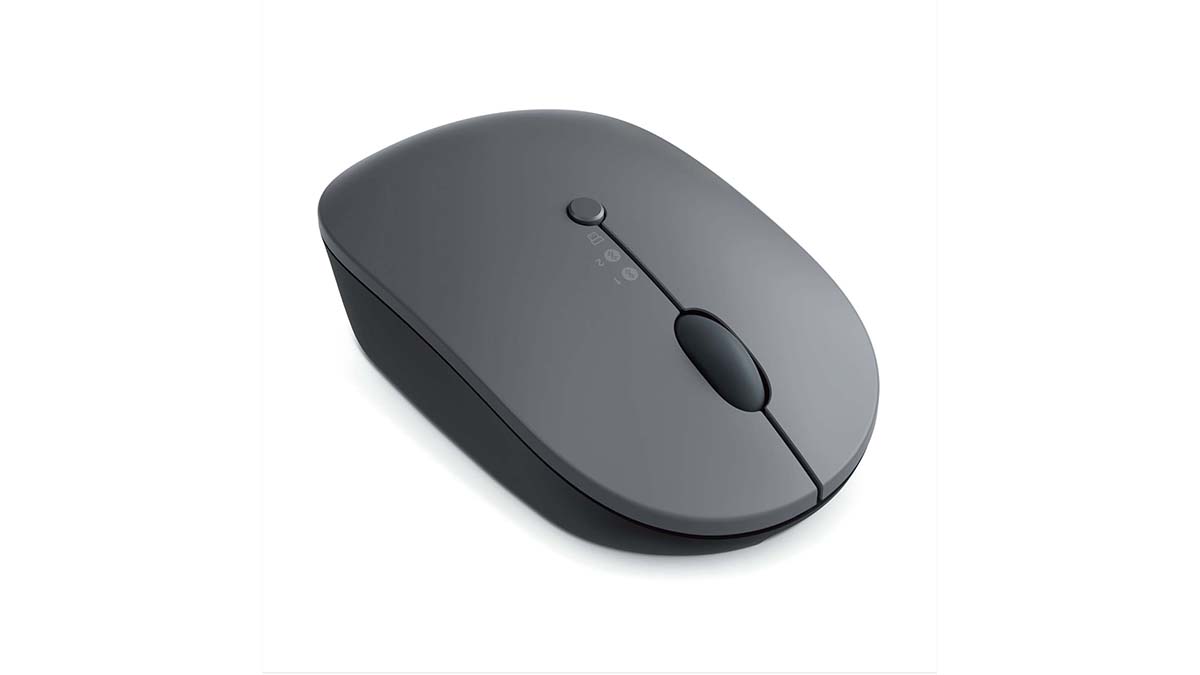 マウス操作のみでTeamsの起動・受話・終話ができる「レノボ Lenovo Go USB Type-Cワイヤレス マルチデバイスマウス」