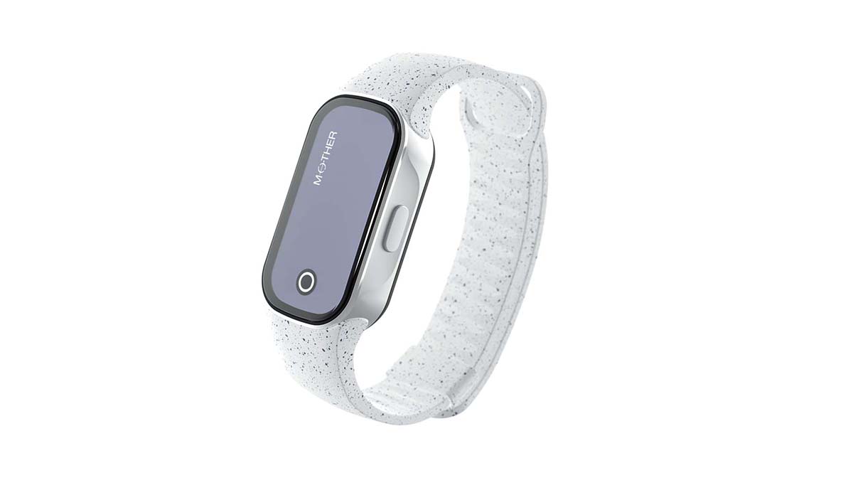 一切充電することなく毎日使える活動量計「メディロム MOTHER Bracelet」