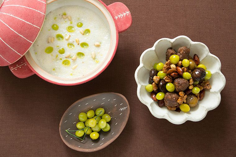 塩炒りだけじゃない！「ぎんなん」が主役になるおかずレシピを料理研究家が考案