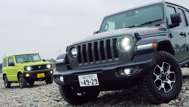 過酷な使用にも耐えうる装備があるからこそ走る道を選ばないジープ！ タフなクルマの絶対条件