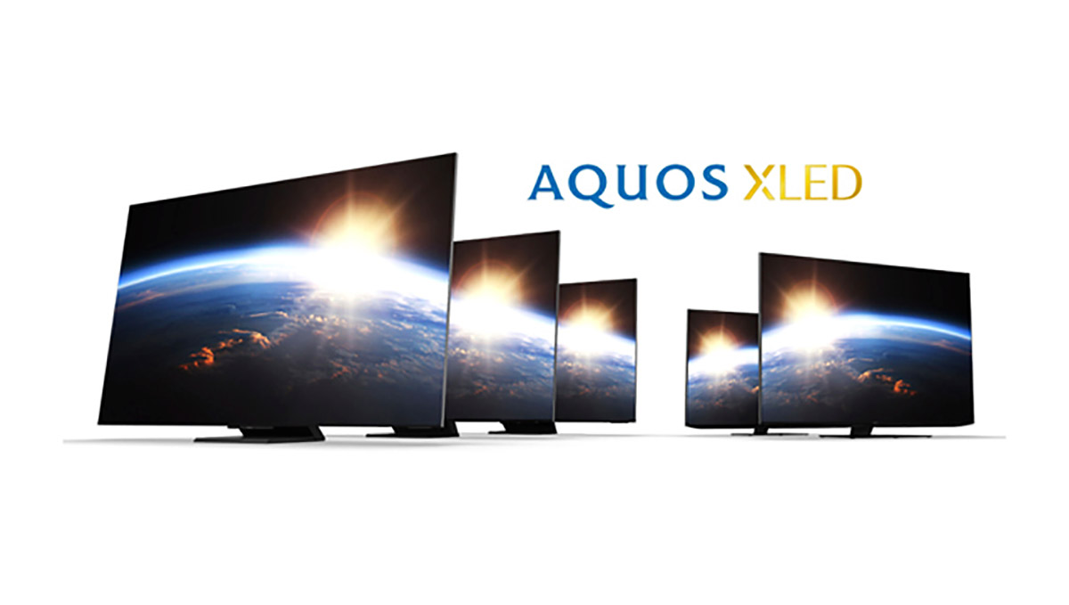 輝度やコントラストが大幅向上！ 新開発のmini LED バックライトを搭載した、シャープ「AQUOS XLED」