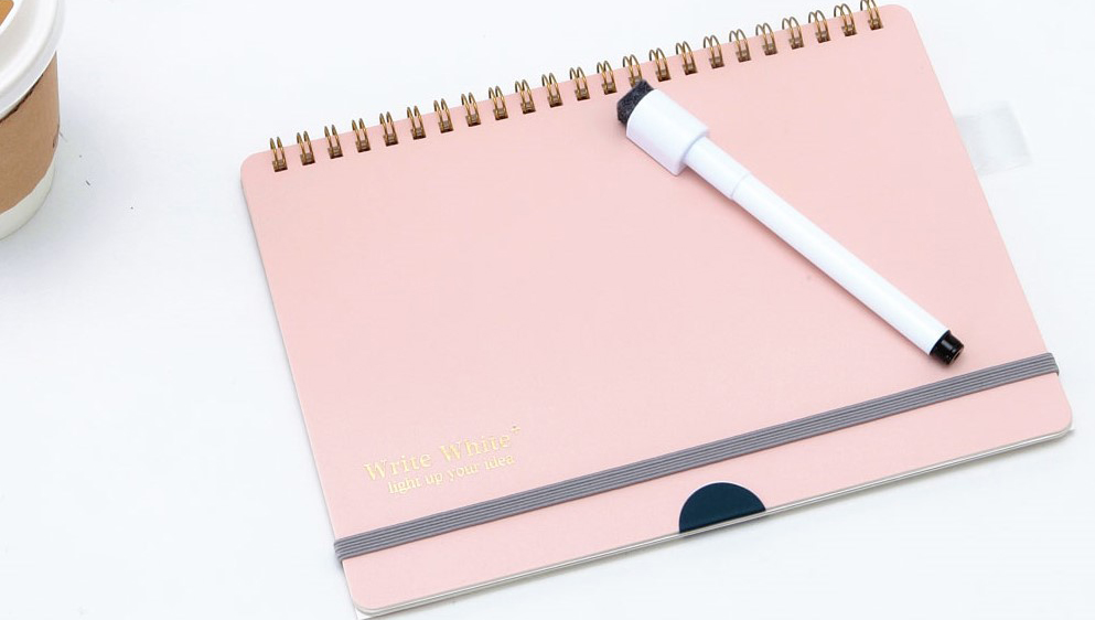 透明シートが便利なホワイトボードノートに進化版「Write White＋（ライトホワイトプラス）」が登場