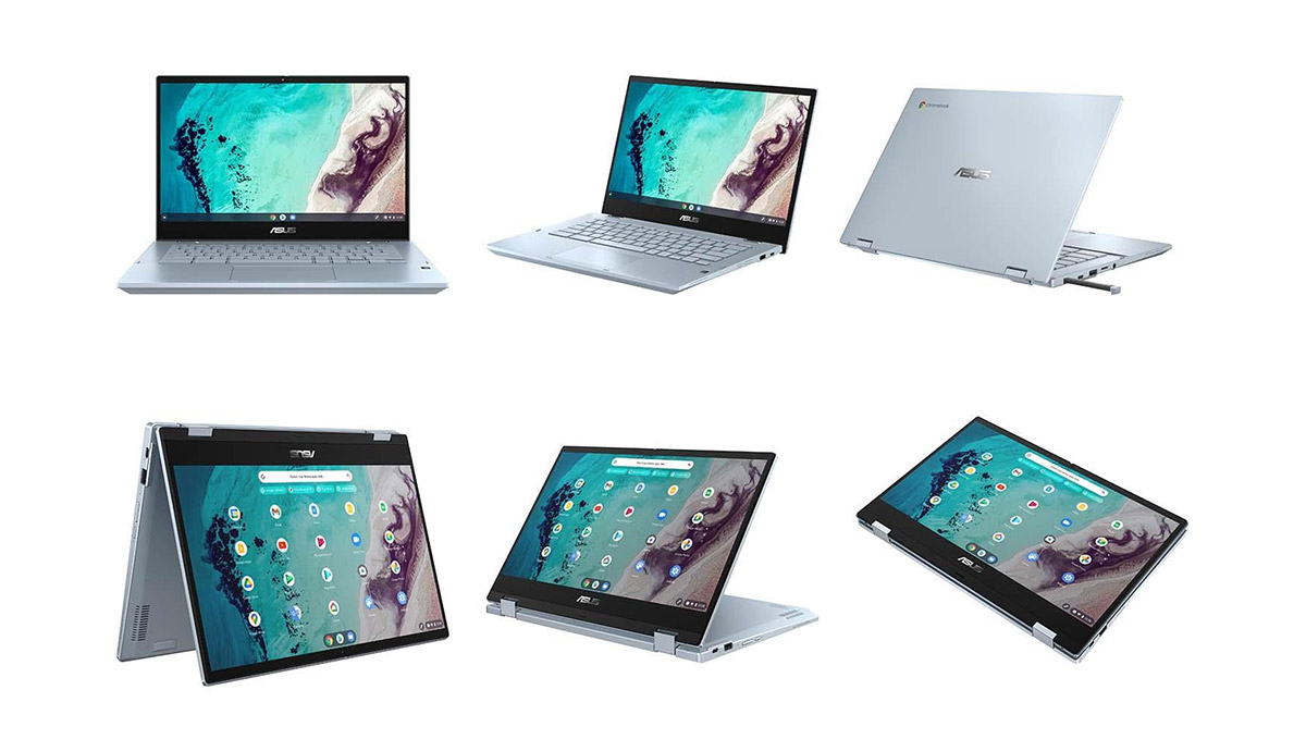 フリップタイプでノートPCにもタブレットにもなる！ 14インチ型Chromebook「ASUS Chromebook Flip CX3（CX3400）」