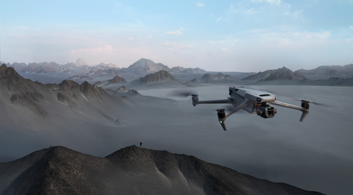 DJIのフラッグシップだ！ センサー機能など大幅進化を遂げた「DJI Mavic 3」