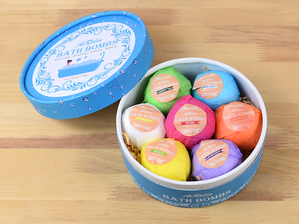 カラフルな“香り爆弾”が炸裂！ バスタイムをワンランクアップさせる「BATH BOMBS 7個入り」レビュー