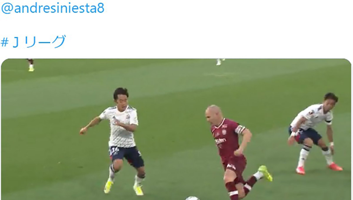 ずっと見ていられる…。魔術師・イニエスタのスーパープレーを集めた動画が話題