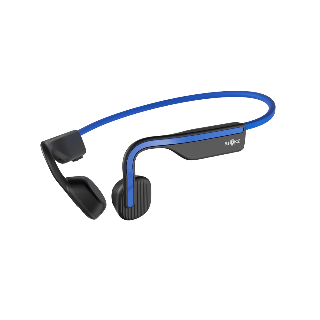 (試着のみ美品)Aeropex Blue Ecilpse 骨伝導イヤホン これが骨伝導イヤホンの完成形。 ShokzのAeropexが最強すぎる