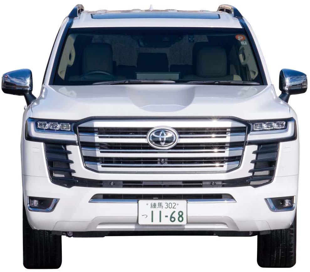 男前なフロントデザインに熱視線！ 納車まで2年待ちの新型「ランドクルーザー」をチェック