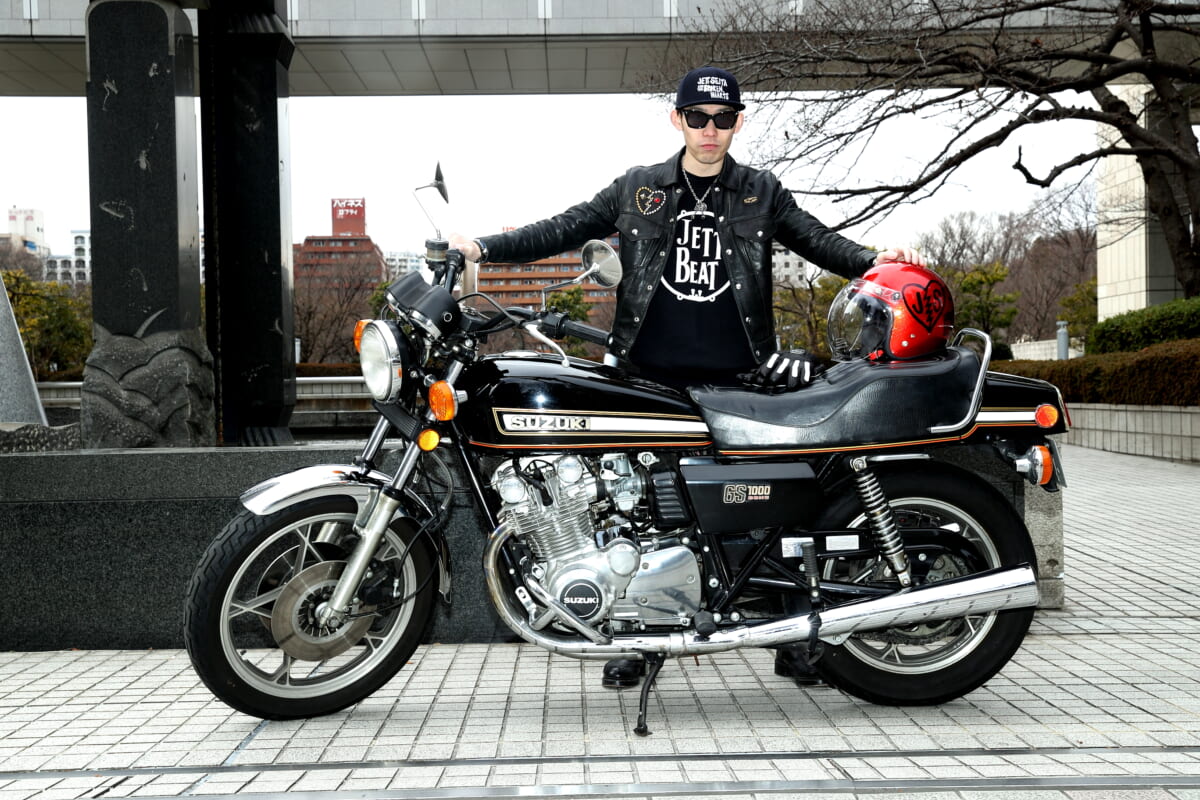 GS1000は『先輩』って感覚。go!go!vanillasジェットセイヤが語る音楽とバイクの関係性