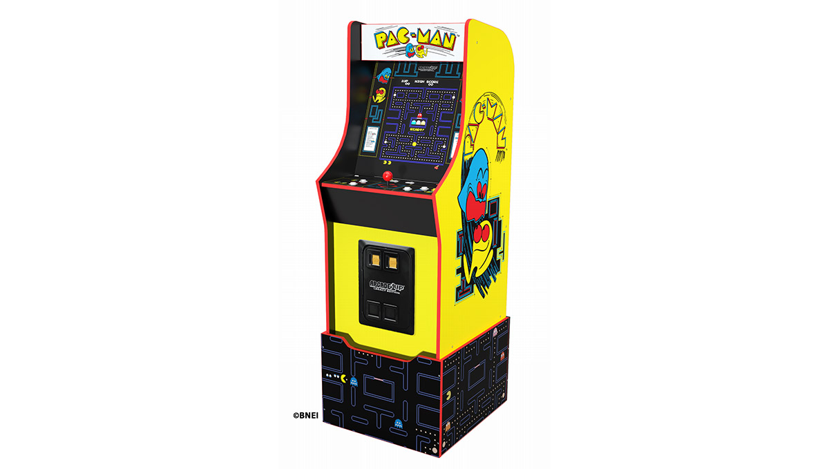 バンナムのレガシーが詰まった一台！ パックマンシリーズなど全12作を収録した“家庭用筐体”ARCADE1UP「BANDAI NAMCO Entertainment LEGACY」
