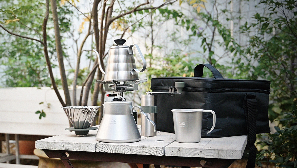 ハリオ「V60」がアウトドア仕様になって登場！ 「HARIO outdoor」シリーズ