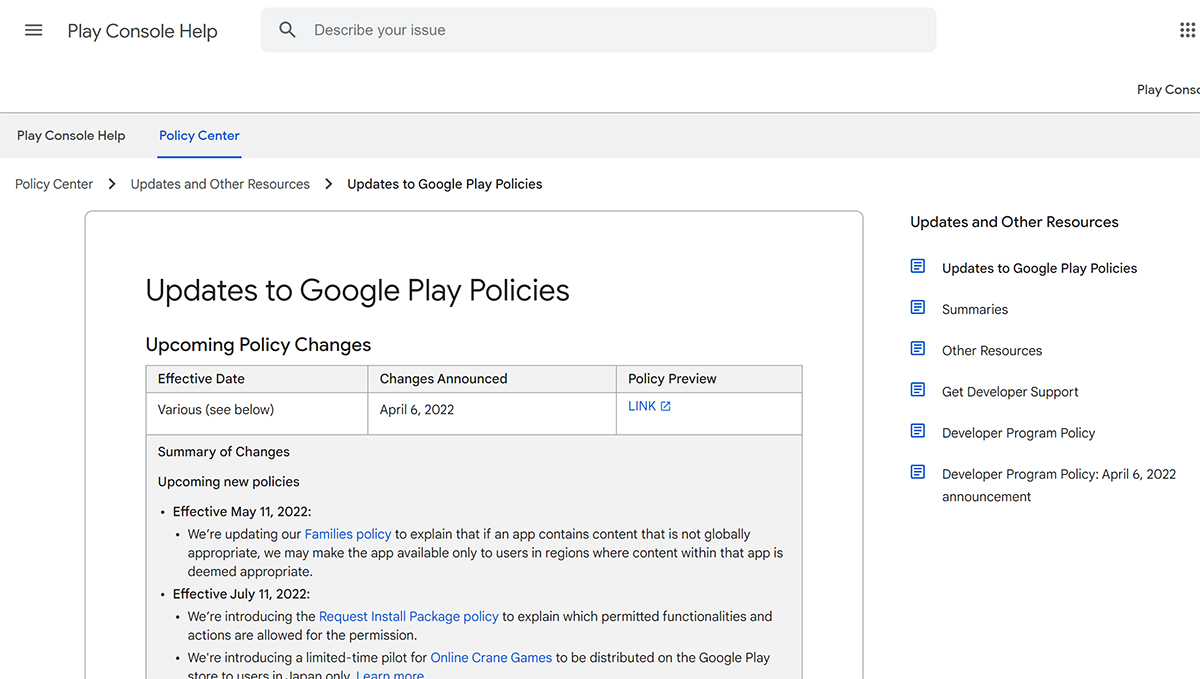 Google Play、古くなったアプリに制限を導入へ