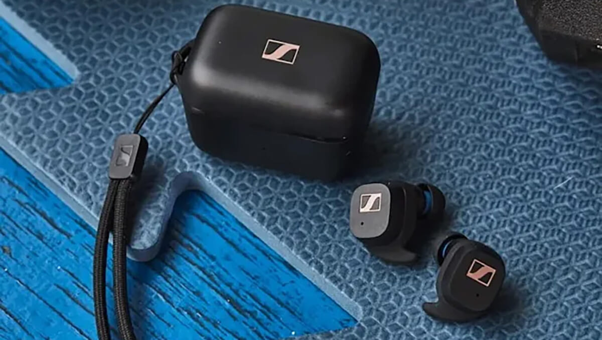 体からのノイズを軽減できるワイヤレスイヤホン「Sport True Wireless」がゼンハイザーから登場