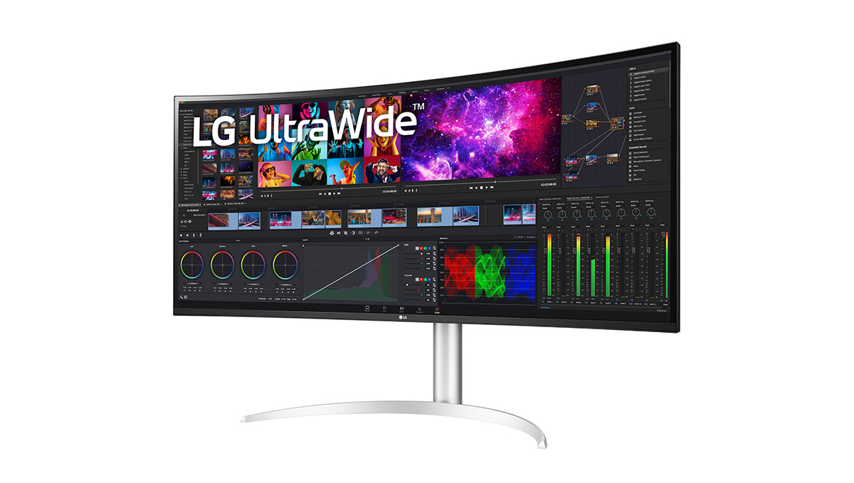 4Kより約133％横長の5K2Kモニター！ LGの21：9曲面型“ウルトラワイド”39.7インチモデル「40WP95C-W」発売