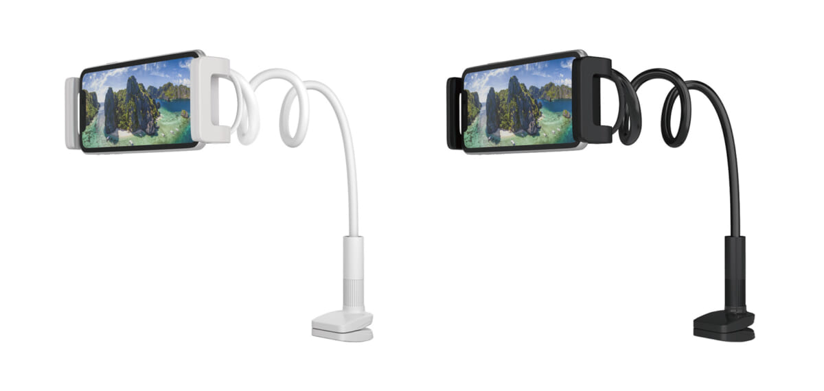 iPad ProもOK！ ゴロ寝動画鑑賞もテレワークも捗るスタンド「KUNE KUNE Arm Holder」