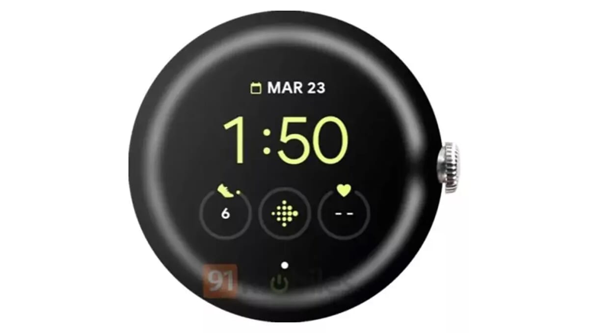 時計でもAppleに対抗！ Google初の「Pixel Watch」のデザインが流出