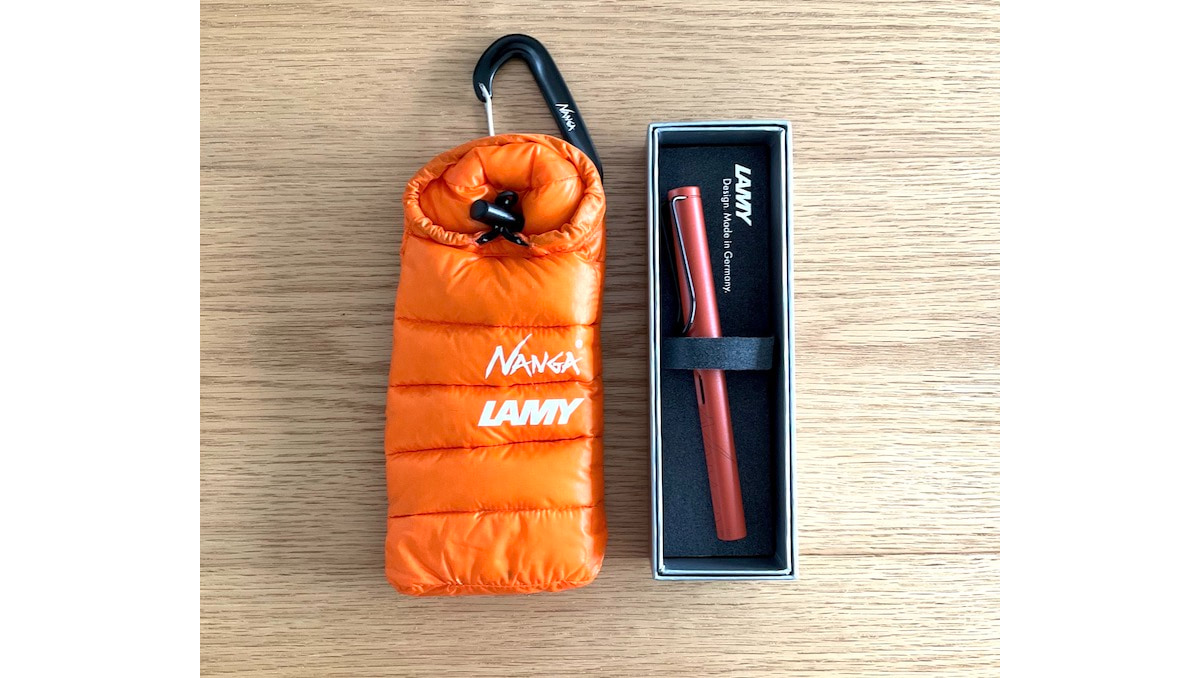 「NANGA×ラミー サファリ」の限定品が、半永久的に触りたくなる快感な出来栄えだったのでレポ