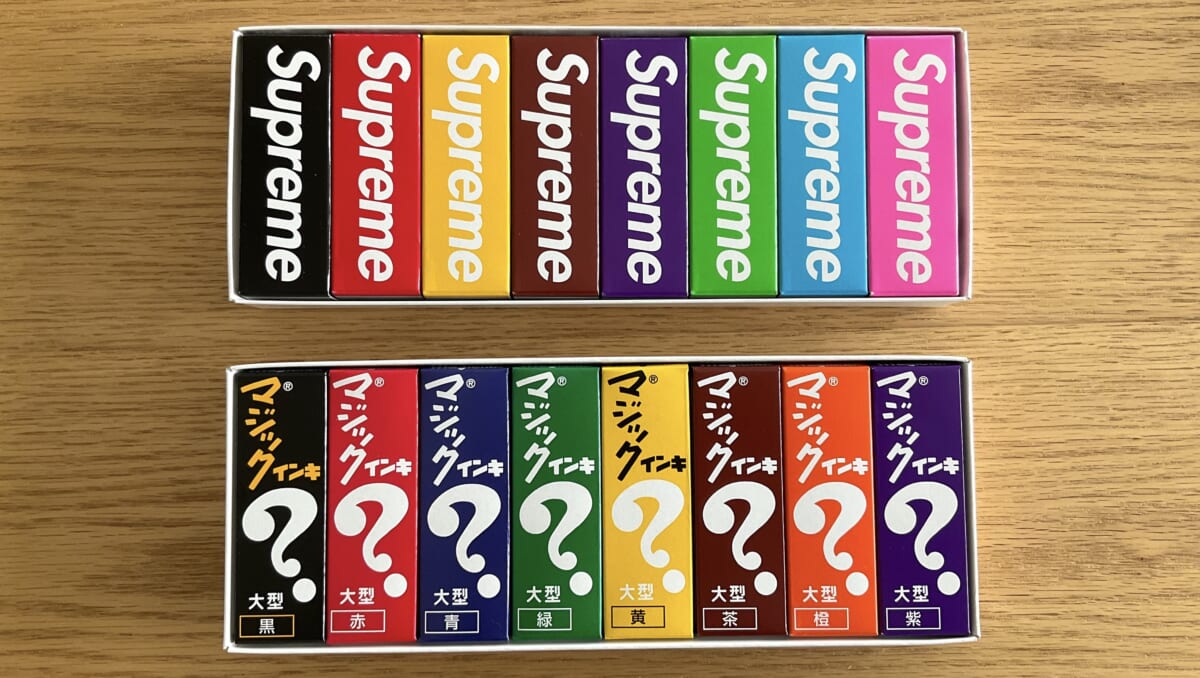 supreme×マジックインキ、単なるコラボと思いきや「遊び心アリアリ」な一品でした