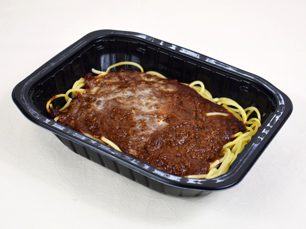 レンチンだけでお店レベルのパスタが完成！ 「７プレミアムゴールド 金のボロネーゼ」は約4日間煮込んだデミグラスソースを使用