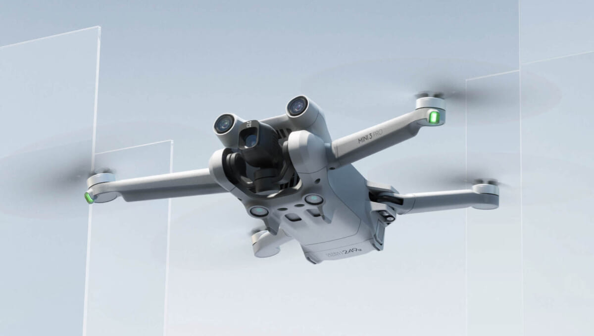 縦長動画も撮れる！ 249g未満のドローン「DJI Mini 3 Pro」登場