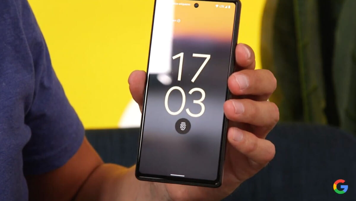 指紋認証はサクサク？ Pixel 6aの公式開封動画が流出か