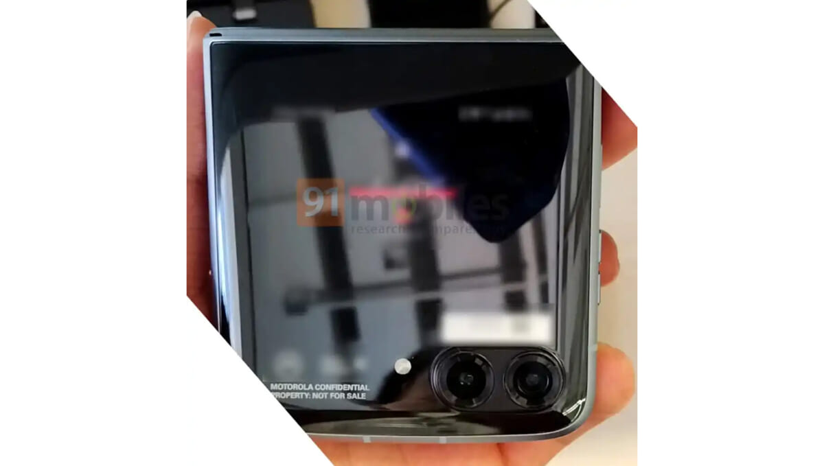 折りたたみでもカメラ画質競争が激化？ モトローラの次期スマホ画像が公開される