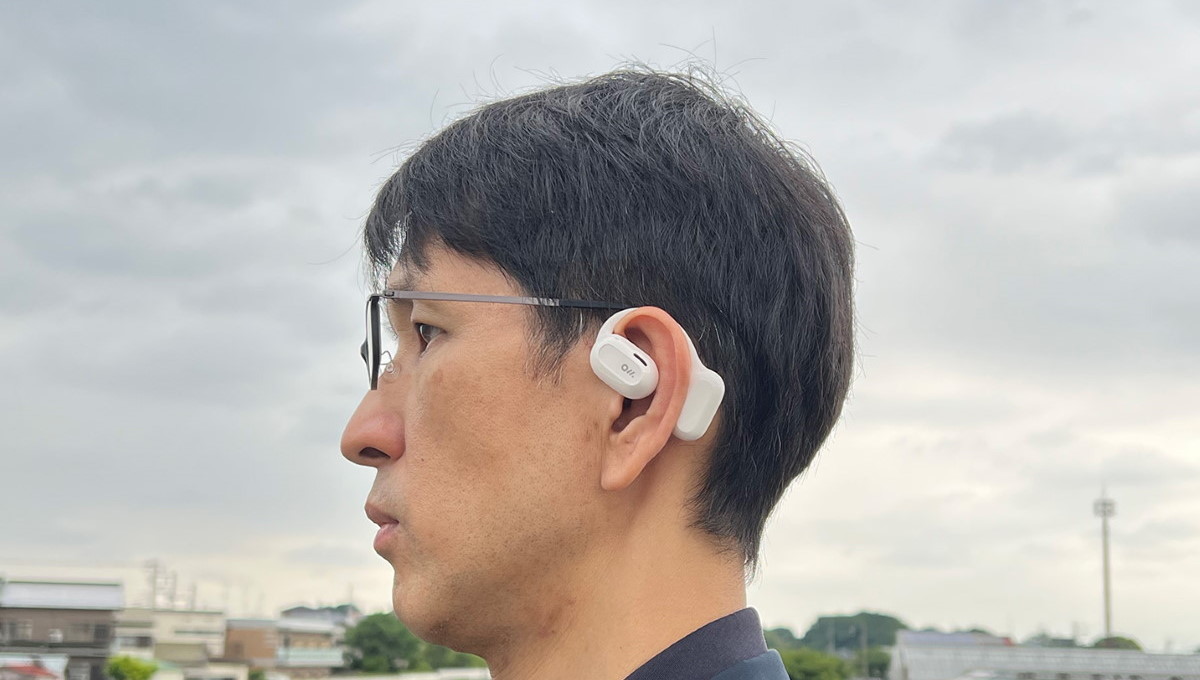 イヤホンみたいなスピーカー「Oladance Wearable Stereo」は“耳をふさがない”系の決定打になるか？